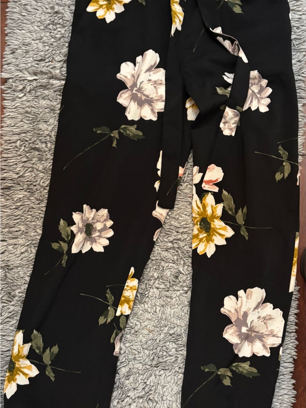 Dynamite Floral Jogger Pants - Size XXS / Pantalon Fluide à Fleurs